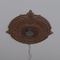 Ekena Millwork Attica PVC Medallion (Canopies up to 6 3/4"), 19"OD x 3 1/2"ID x 1"P, Universal Aged Metallic Rust CMP19ATDRU - alternate 10